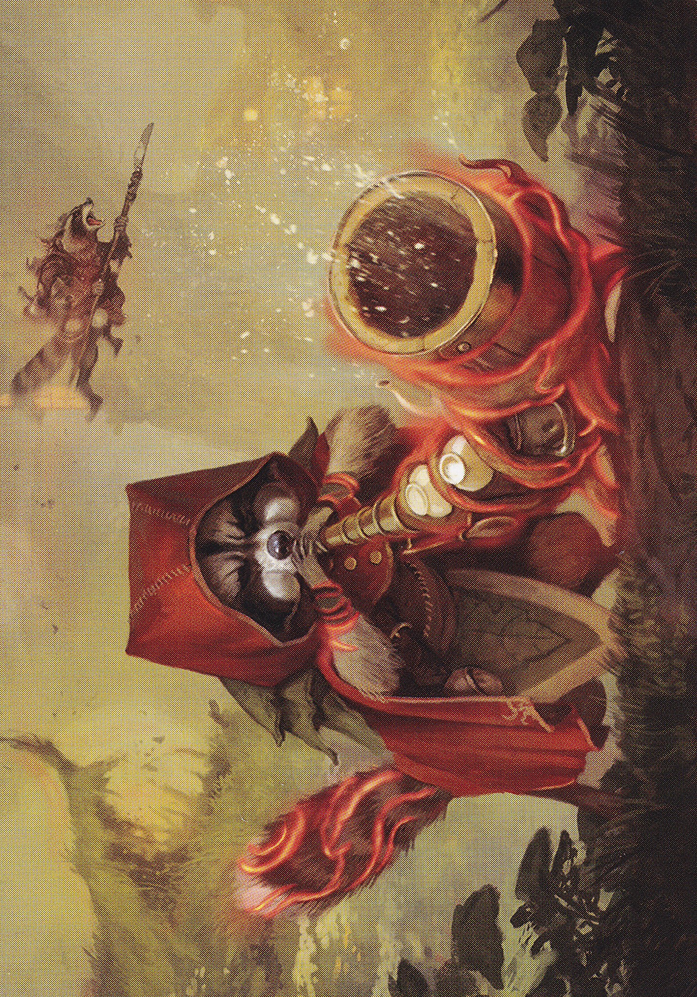 Raccoon Rallier (20/54) Art Card